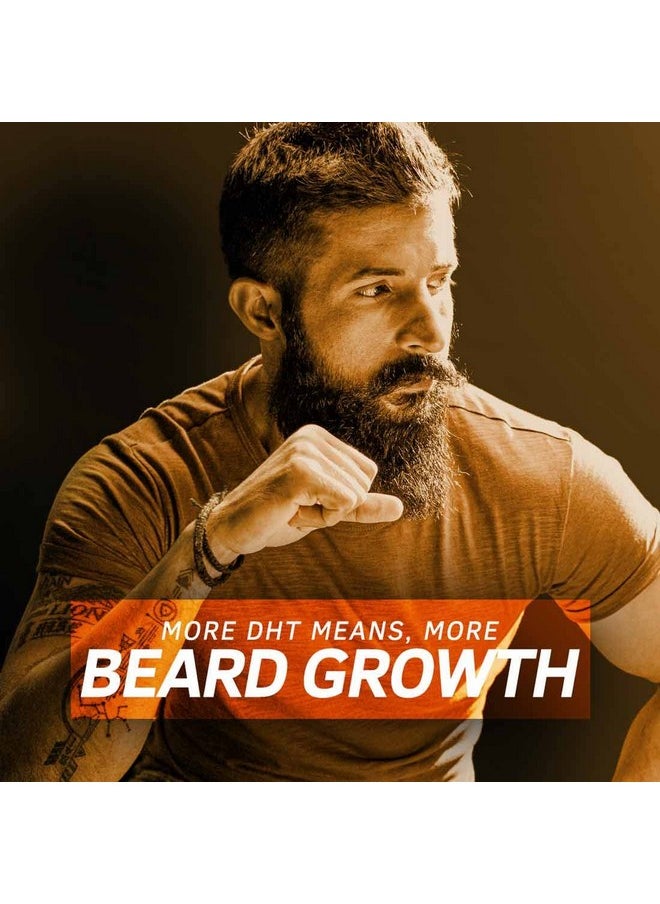 Ustraa - Beard Growth Oil Advanced-60Ml-Lab Tested To Increase Beard Growth Rate By 40%,One Of Best Beard Growth Oil Patchy Beard Issues, Redensyl & Dht Booster,No Sulphates,No Mineral Oil - Image 1