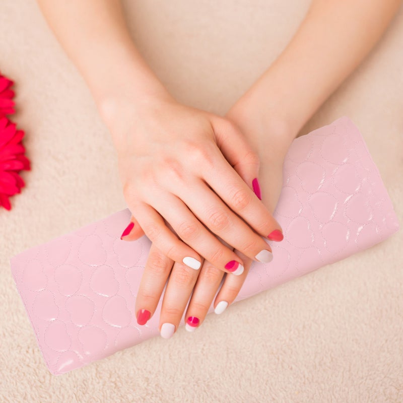 Nail Art Hand Pillow Nail Pillow Mat Salon Pillow Arm Rest Holder Cushion Mat Manicure Tool - Image 1