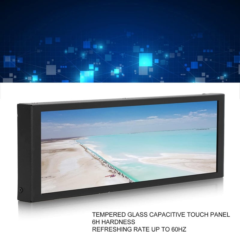 ZJchao PC Case Secondary TFT LCD Temperature with 6H Hardness Screen, Compatible with 4B Regular Cases, Real-Time Hardware Monitoring Display - Image 3