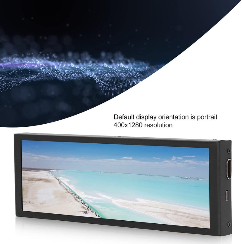 ZJchao PC Case Secondary TFT LCD Temperature with 6H Hardness Screen, Compatible with 4B Regular Cases, Real-Time Hardware Monitoring Display - Image 2