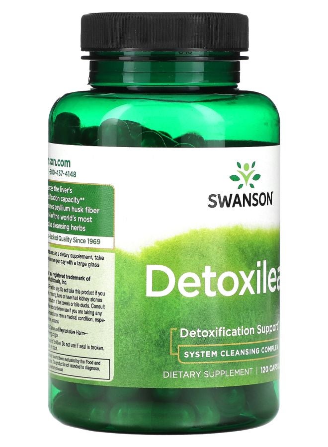 SWANSON ديتوكسيلان 120 كبسولة - Image 2