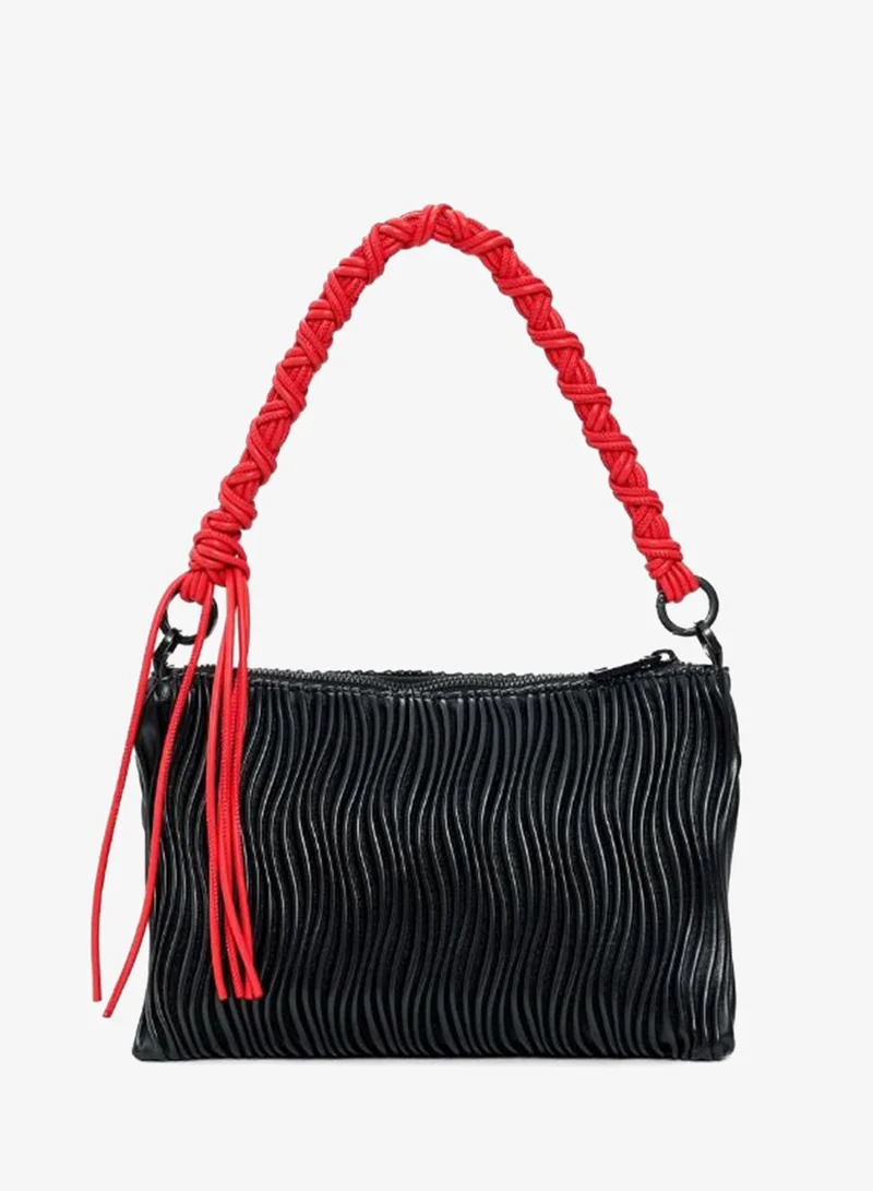 DESIGUAL Medium embossed bag