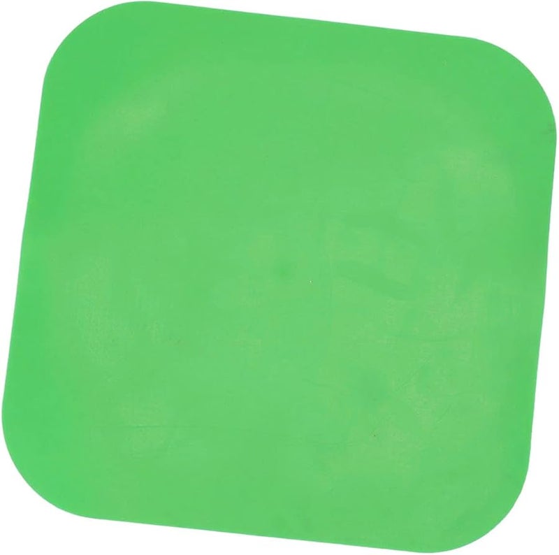 Green Soccer Spot Markers 10PCS Square Flat Floor Dots 23cm PP Training Accessory for Speed Practice - Image 5