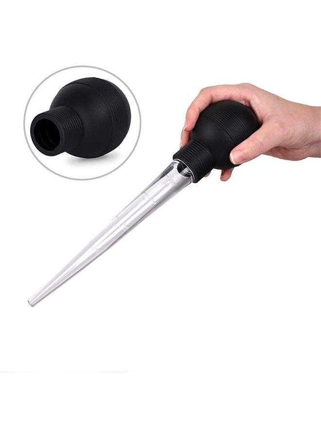 مُحقنة الديك الرومي، مُحقنة للطبخ، 28 مل أدوات مطبخ لحقن اللحم مثل الديك الرومي واللحم البقري والدجاج المشوي، مُحقنة الديك الرومي لعيد الشكر - Image 3