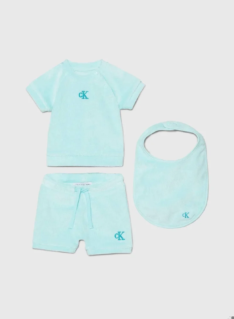 Calvin Klein Jeans Newborn Top and Shorts Gift Set