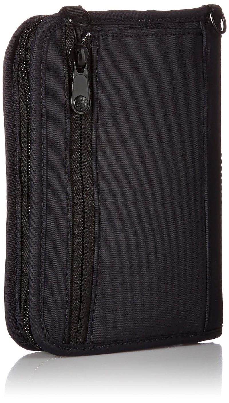 Pacsafe Rfidsafe V150 Anti-theft Blocking Compact Passport Wallet, Black - Image 2