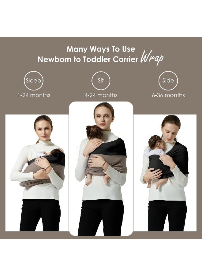شياون Baby Sling Carrier One Shoulder Carrier for Baby - Image 4