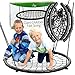 Svan Tree Net Swing w Hanging Rope and Rings Giant 40 Wide Two Person Indoor Outdoor Spider Web Swingset Great for Backyard Playground Kids Playroom  Safe Durable Ultimate Spring Gift for Girls Boys - Image 4
