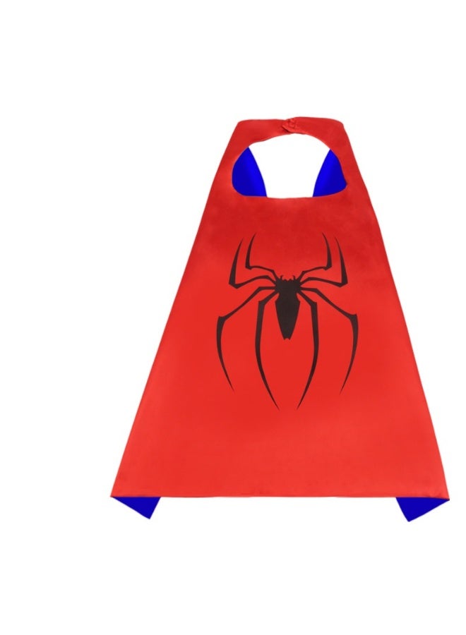 NIBEMINENT Halloween superhero children's Marvel cape costumes, Superman, Hulk, Frozen and Spider cape