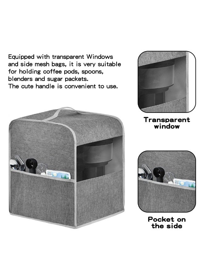 general Coffee machine dust bag, vertical coffee machine cover, kitchen auxiliary coffee machine protective cover, waterproof and washable - Image 2