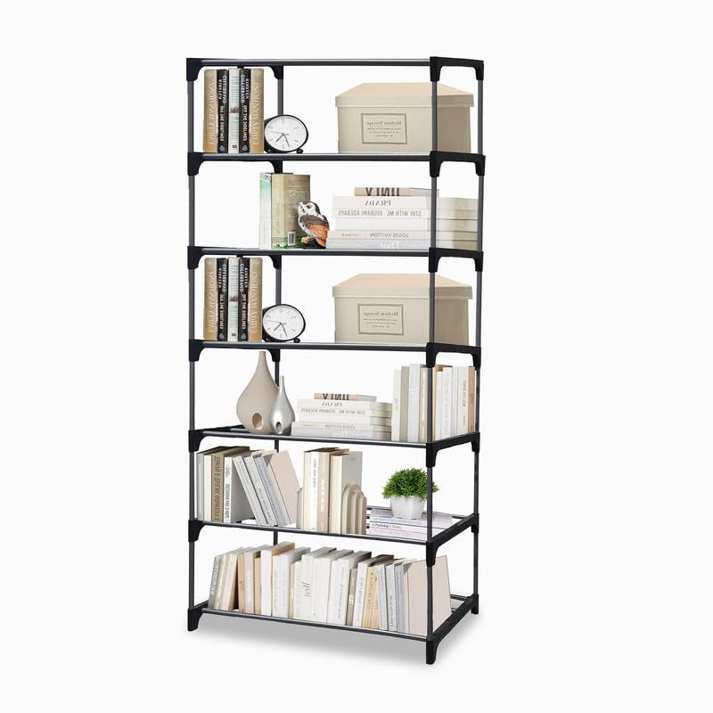 RAXON WORLD | 7 Layer Bookshelf for Home Library, Book Stand| Book Rack for Study Room| Shelf 7 Layer Plastic - Image 2
