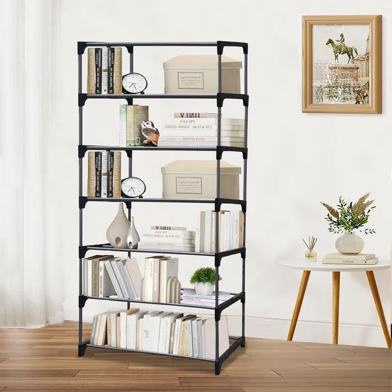 RAXON WORLD | 7 Layer Bookshelf for Home Library, Book Stand| Book Rack for Study Room| Shelf 7 Layer Plastic - Image 5