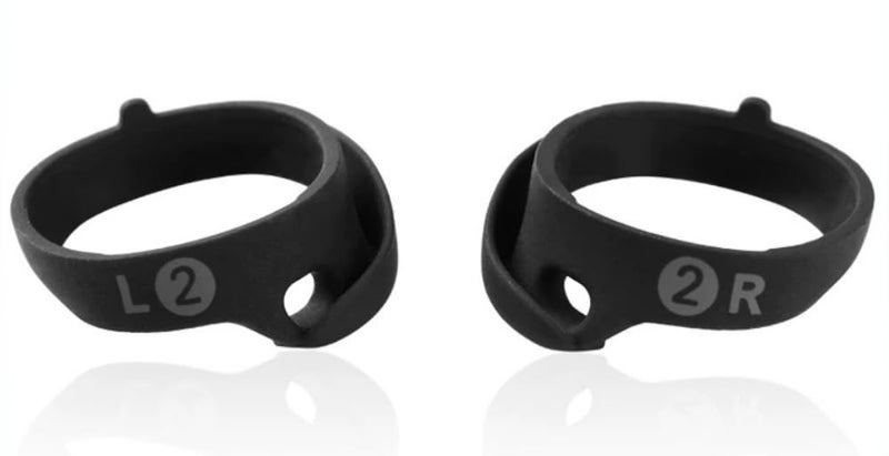 Wiki VALLEY 6 Pairs Replacement Ear Tips for Bose QuietComfort Ultra Earbuds (2023) & Bose QuietComfort Earbuds II (2022) - Anti-Slip Silicone Wingtip Covers Eartip-Black - Image 4