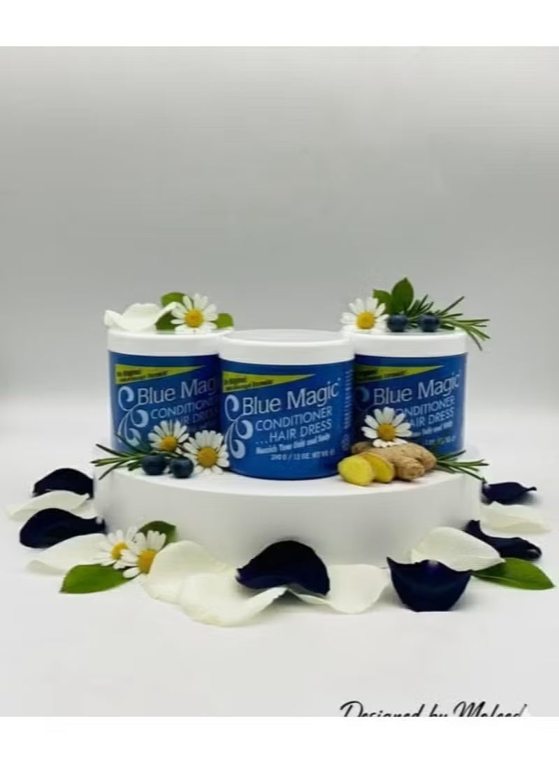 بلو ماجيك بلسم الشعر بتركيبة مضادة للتكسر 3 قطع