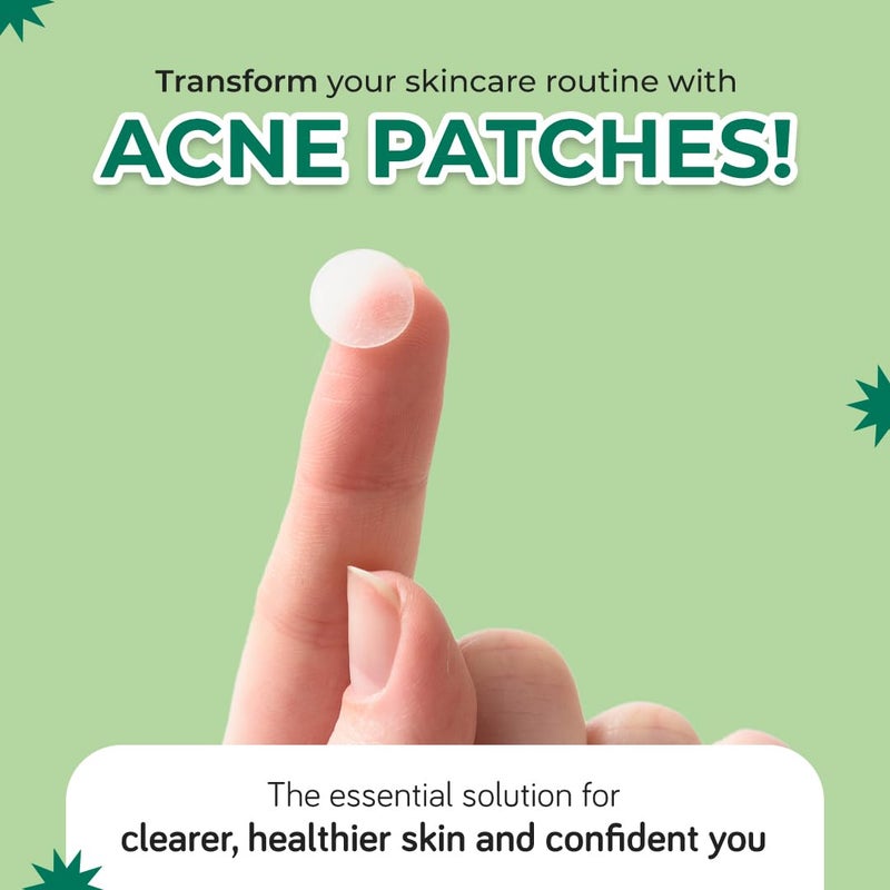 Moody Acnexpert Pimple Patches For Face With Salicylic Acid 05 Hydrocolloid  Green Tea  Hydrocolloid Patch  Acne Removal Acne Pimple Patch  Invisible Facial Stickers Pimple Remover  Reduces Acne 36 nos - Image 5