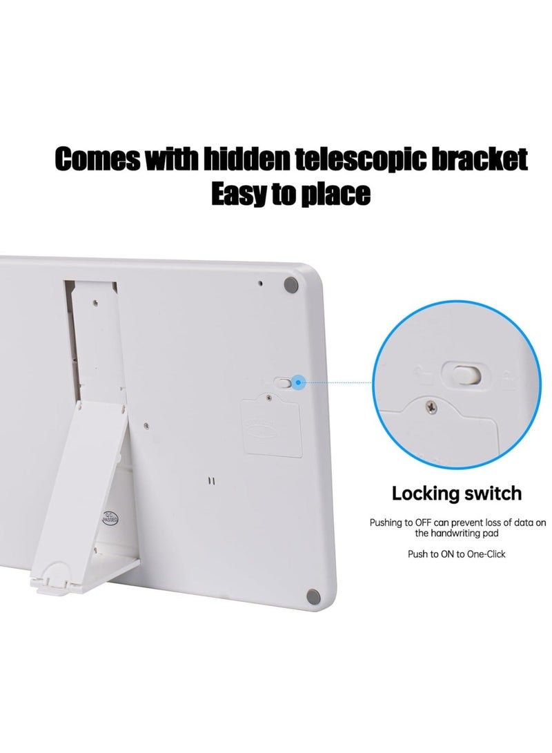 Captaintech 2 in 1 Foldable Scientific Calculator with Notepad Stand - LCD Display, Button Battery, Storage Pen - Ideal for Students and Office Use - Image 4