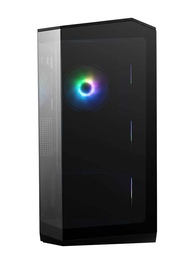 MSI MSI MAG PANO M100R PZ Micro ATX Gaming Case, 270° Pano Temp Glass Panel, 4* aRGB Fans & Up to 360mm AIO, 1x 2.5"/3.5 Drive Bay, Support Back-Connect Motherboard, USB-/ USB-A, | 306-7G24R21-809 Black  - Image 3
