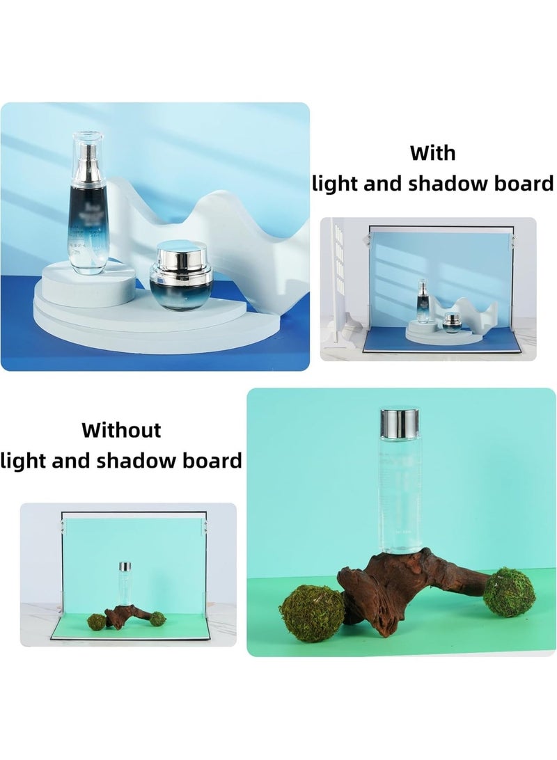 WALALLA Small Product Photography Backdrops Kit Photo Background Food Photography Backdrop Board Set - Image 5