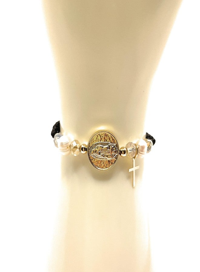 Genérico Our Lady of Guadalupe Bracelet, Guadalupe Bracelet, Virgin Mary Bracelet, Guadalupe Bracelet for Women, Mexican Jewelry, Mexican Protection Bracelet, Mexican Virgin Bracelet, Religious Bracelet. - Image 5
