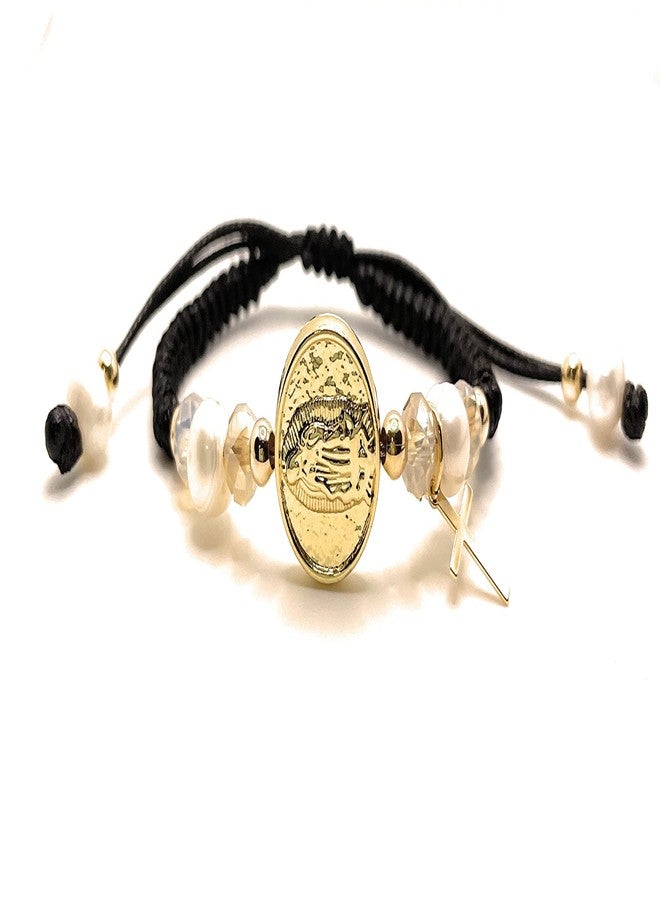 Genérico Our Lady of Guadalupe Bracelet, Guadalupe Bracelet, Virgin Mary Bracelet, Guadalupe Bracelet for Women, Mexican Jewelry, Mexican Protection Bracelet, Mexican Virgin Bracelet, Religious Bracelet. - Image 2