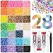 TINKRSTUFF 38000Pcs Jelly Rhinestones Bedazzling Kit Multicolor 3mm Flatback Resin Bedazzler Gems with 3Pcs 10ml B7000 Jewelry Glue for Bedazzled Thing Diamond Art Book Crafting Nail Art - Image 2