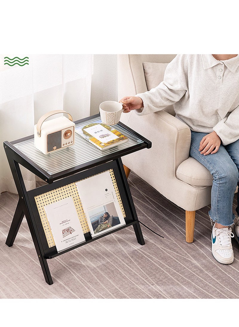 Al Aoyama coffee table cabinet, mobile tea table, tea table simple and modern  - Image 4