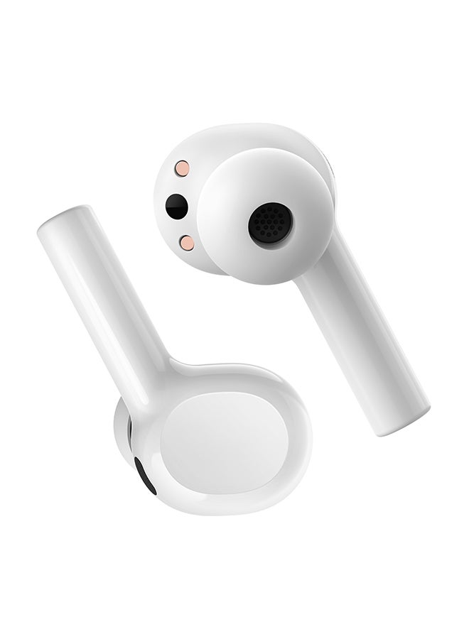 Belkin Wireless Bluetooth Earphones, Soundform Freedom True Wireless Earbuds With Wireless Charging Case Ipx5 Certified Sweat And Water Resistant With Deep Bass For Iphones And Androids - White