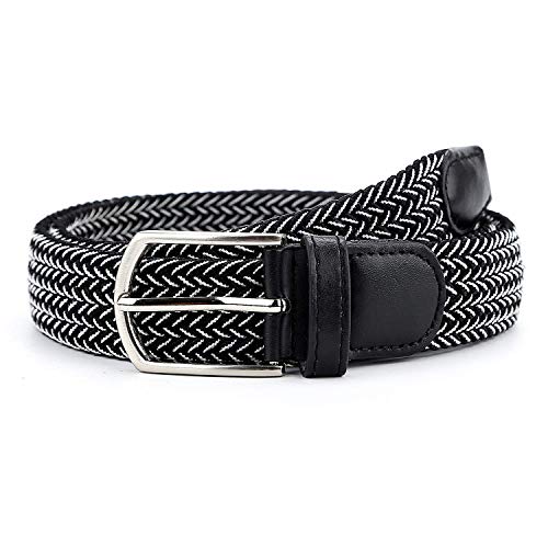 ZORO Stretchable Woven Fabric belt for Men & Women,Fits on upto 40 inches waist size,Hole free design - Image 2