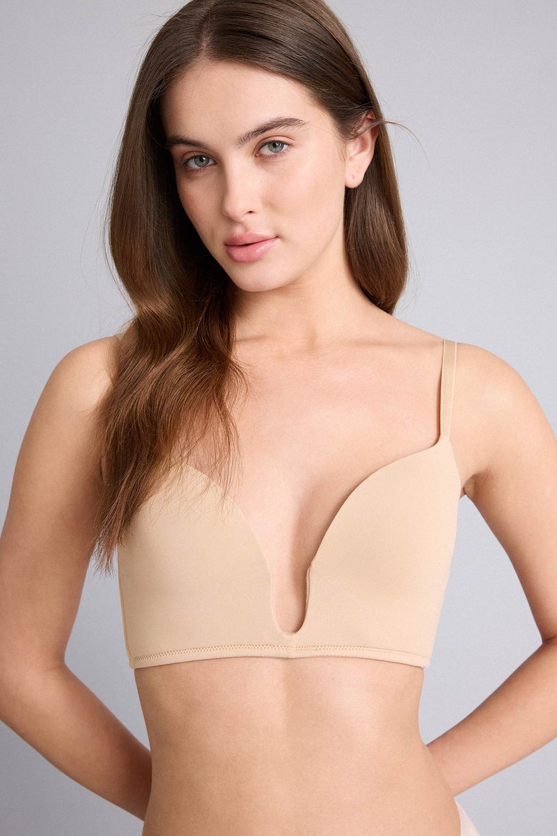 DeFacto Beige Woman Fall in Love With Pad Bra Casual - Image 1