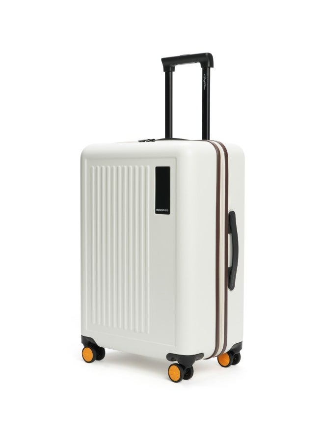 Mokobara MOKOBARA The Transit Luggage Poly-Carbonate Hard Sided 8 Silent Ninja Wheels for Travelling (Still Loading Brownray, Cabin)  - Image 1