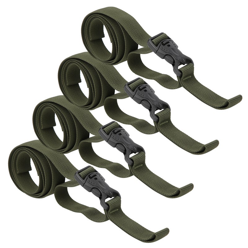 Outdoor Tent Luggage Strap Double Safety Buckle Baggage Packing Belt Suitcase Fixed Rope - Image 1