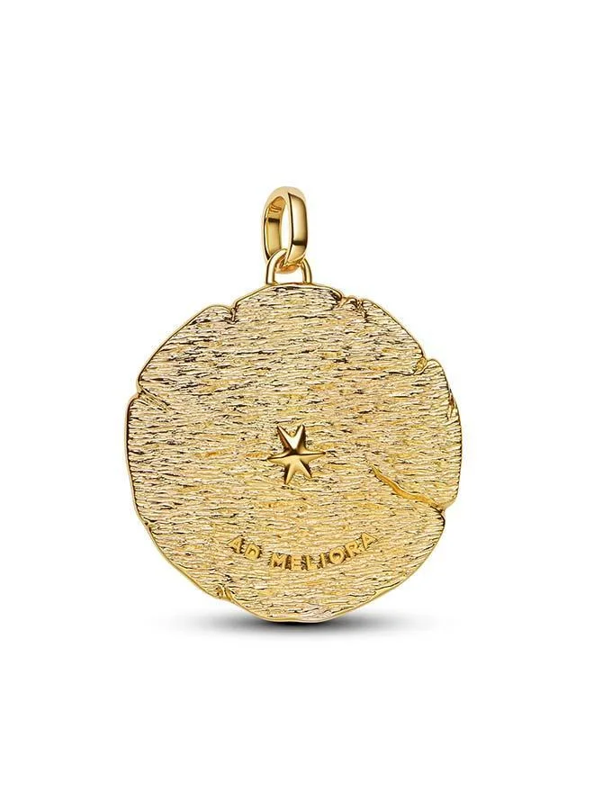 PANDORA Crossing Arrows Oversized Medallion Charm