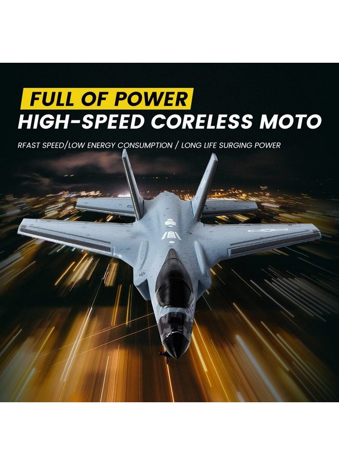 BEHORSE Rc Plane F 35 Rc Airplane Ready To Fly 2 Channel 2.4Ghz Remote Control Plane Remote Control Airplanes For Kids Boys Girls Adults Beginners  - Image 4