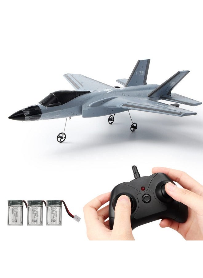 BEHORSE Rc Plane F 35 Rc Airplane Ready To Fly 2 Channel 2.4Ghz Remote Control Plane Remote Control Airplanes For Kids Boys Girls Adults Beginners  - Image 2