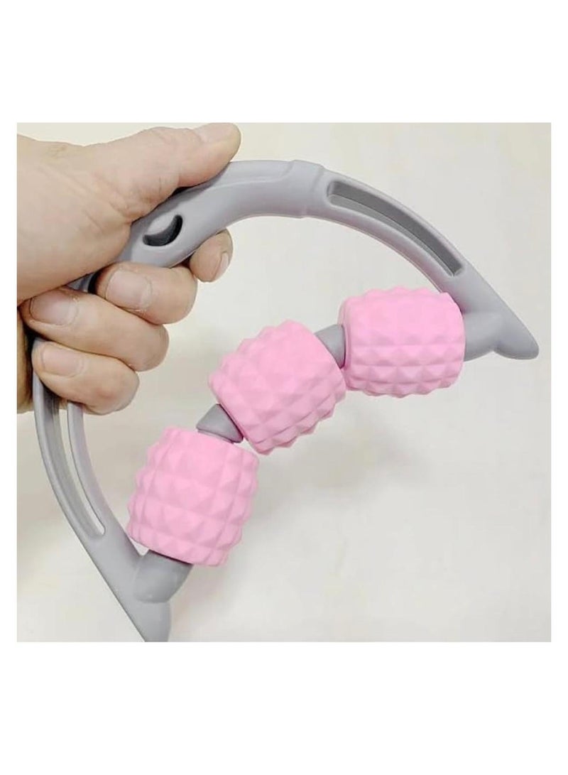 A manual massager for all body areas (arms, feet, and neck). Easy to use for massage and pain relief. Random color. One piece. - Image 3