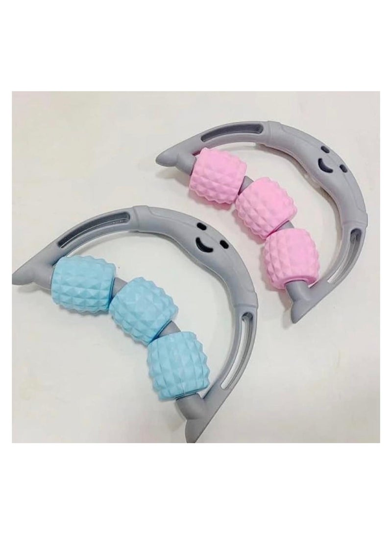 A manual massager for all body areas (arms, feet, and neck). Easy to use for massage and pain relief. Random color. One piece. - Image 5