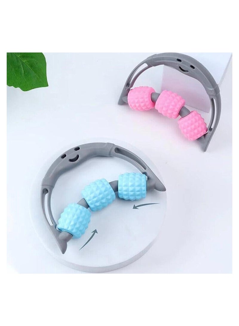 A manual massager for all body areas (arms, feet, and neck). Easy to use for massage and pain relief. Random color. One piece. - Image 4
