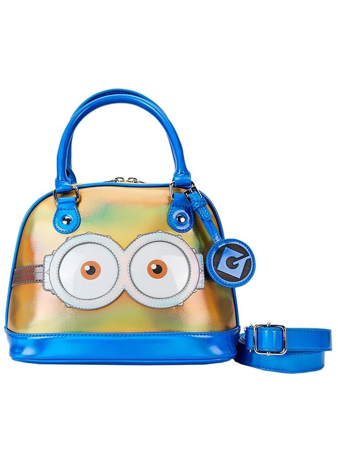 Loungefly Despicable Me Minions Crossbody Bag | Blue & Iridescent Yellow Cosplay Minions Accessories Standard - Image 1