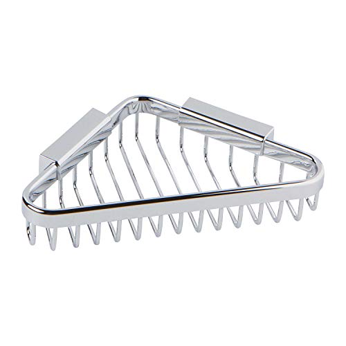 Ginger Ginger 553G/PC Hotelier 6" Corner Shower Basket, Polished Chrome 