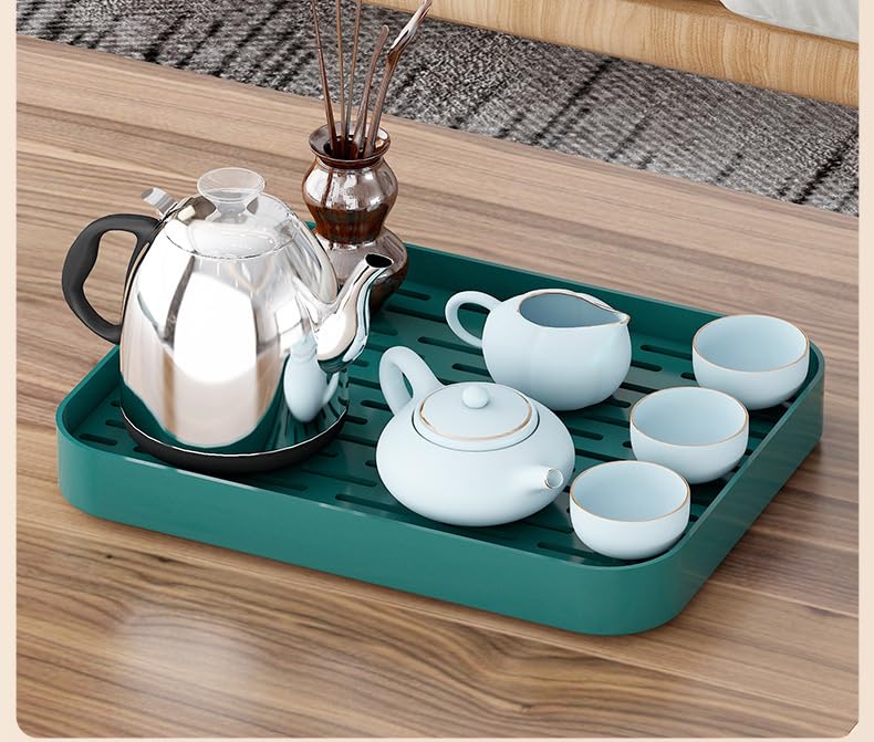 Kitwe Kitchen Rack Tea Cup Holder Mark Glass bar Coffee Table Double Storage Drain Tray Shelf - Image 3