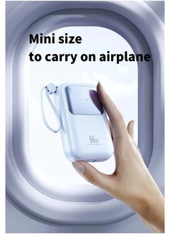 xinzhen PB-180 10000mAh Power Bank Wireless Quick Charging and Portable Design Purple  - Image 3