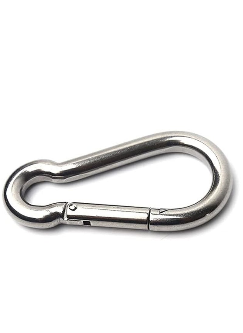 Carabiner Clip Heavy Duty Stainless Steel Spring Buckle Hook  - Image 1