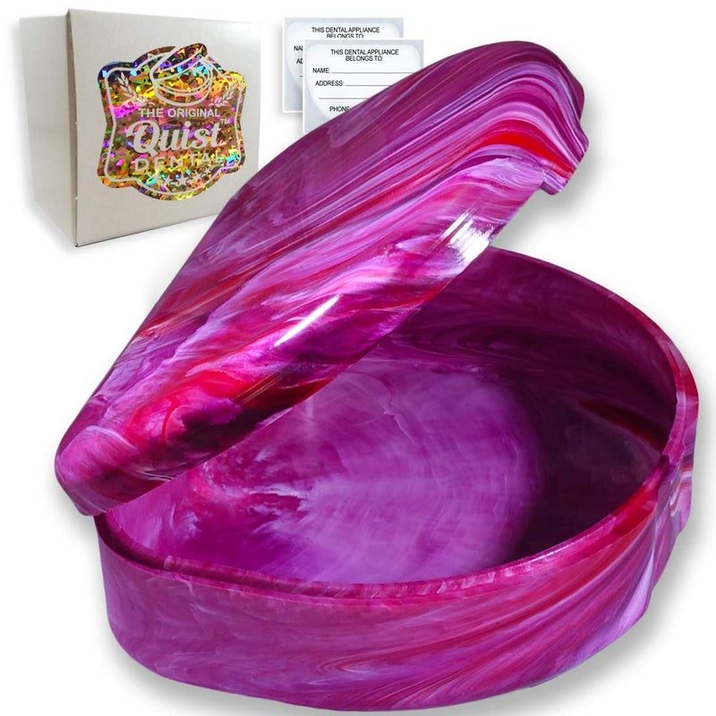 QUIST TM FarOut Orthodontic Retainer Case Candy Red