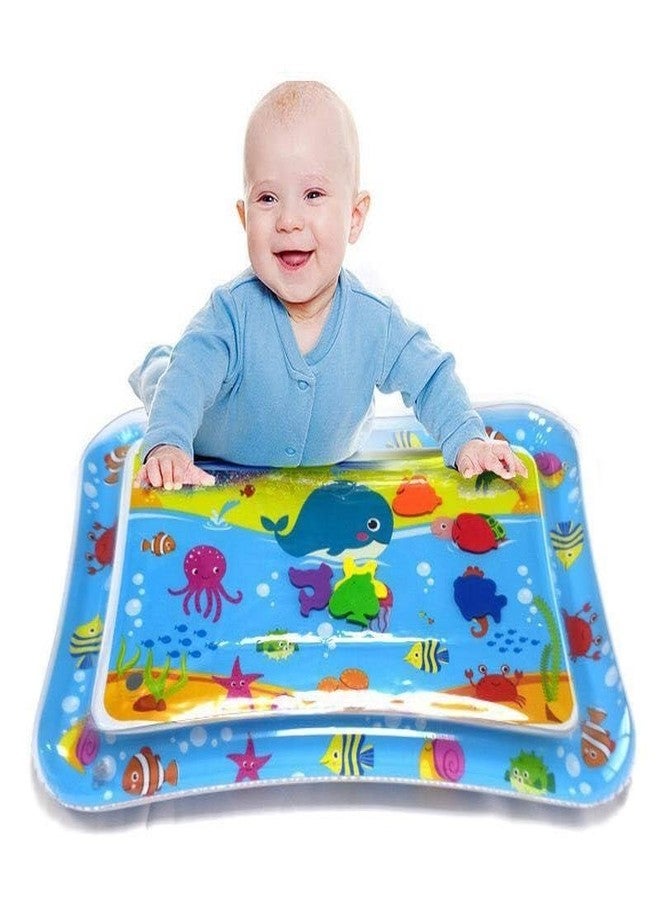 A4ARRIYAN Baby Play Mat for Infants | Tummy Time Activity Toy for 6 to 12 Months Babies | Foldable Soft Crawling Slapped Mat with inbuilt Toys & Sensory Learning Activities - Image 1