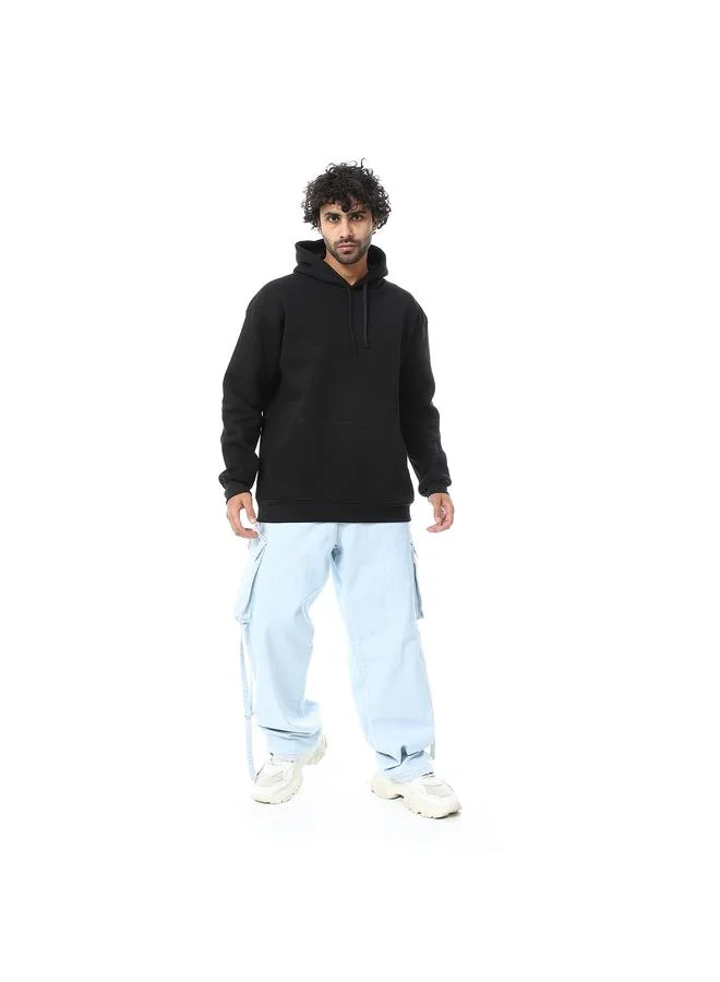 Coup Coup Men Denim Cargo Casual Pants – Light Blue