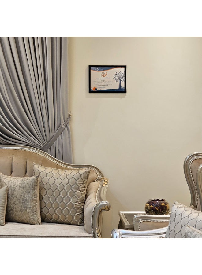 4 × A4 Picture Frame, Elegant Certificate Document Frame for Wall or Tabletop Display - Image 5