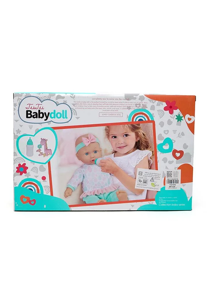 Babies & More Babies & More Girls Multicolor Doll Toy