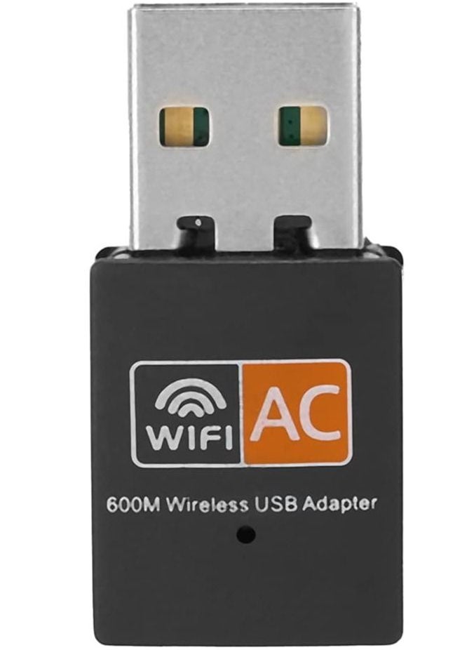 AROAQ - Dual Band 5GHz/2.4GHz WiFi Adapter, USB Network Card Adapter, 5G Computer Receiver, Mini 2.4G 8811 External Wireless Network Card for Windows - Image 1