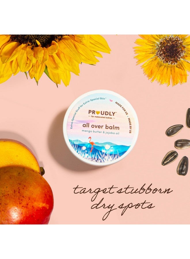 PROUDLY All Over Balm by Gabrielle Union & Dwyane Wade, Helps Relieve Cradle Cap & Eczema, for Black & Brown Babies, Dry, Sensitive Skin, Frangrance Free, 2-Pack (2 oz each) - Image 5