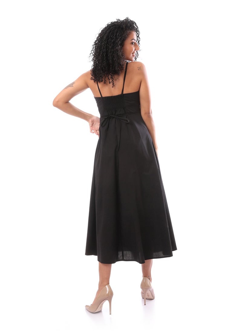 MERCH Cotton Beach Dress With Straps  - Image 3